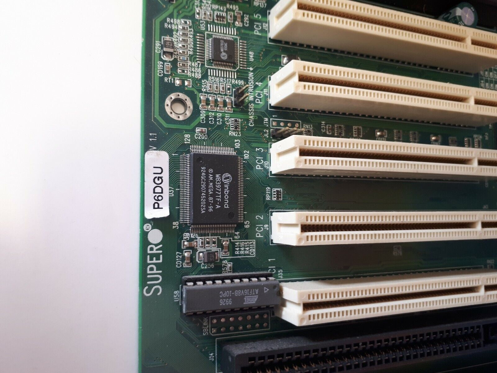 SUPER P6DGU motherboard SM653828 dual CPU Slots