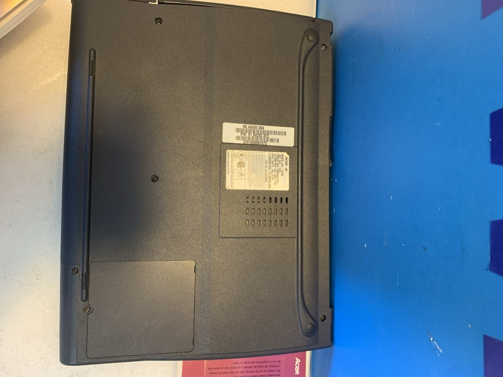 🔥 Vintage Acer 370c Pentium 16MB ram 1GB HD windows 98 W/CD-rom/Floppy drive/CD