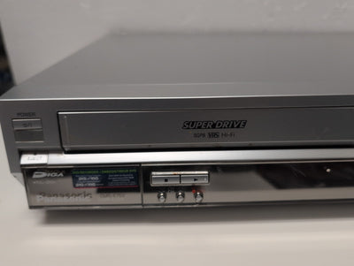 🔥 Panasonic DMR-E75V DVD Recorder VHS VCR Combo Silver TESTED (NO Remote) -