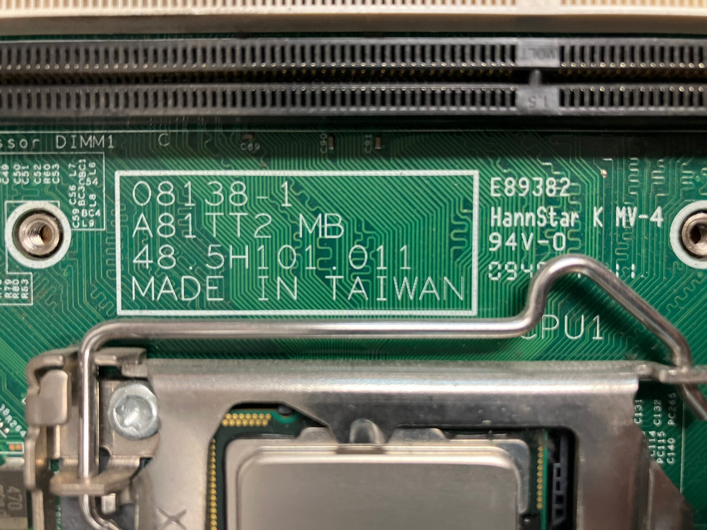 ~ HP ML110 G6 Server Motherboard 576924-001 DDR3 573944-001 W/ XEON X3430 CPU