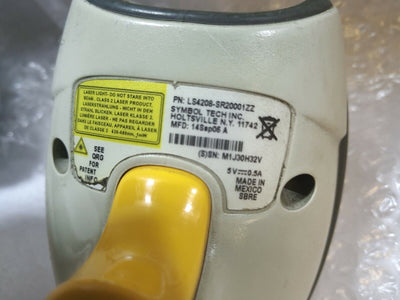 - 2x  Symbol LS4208 - SR20001ZZ USB Barcode  Scanner  w/ USB CABLE