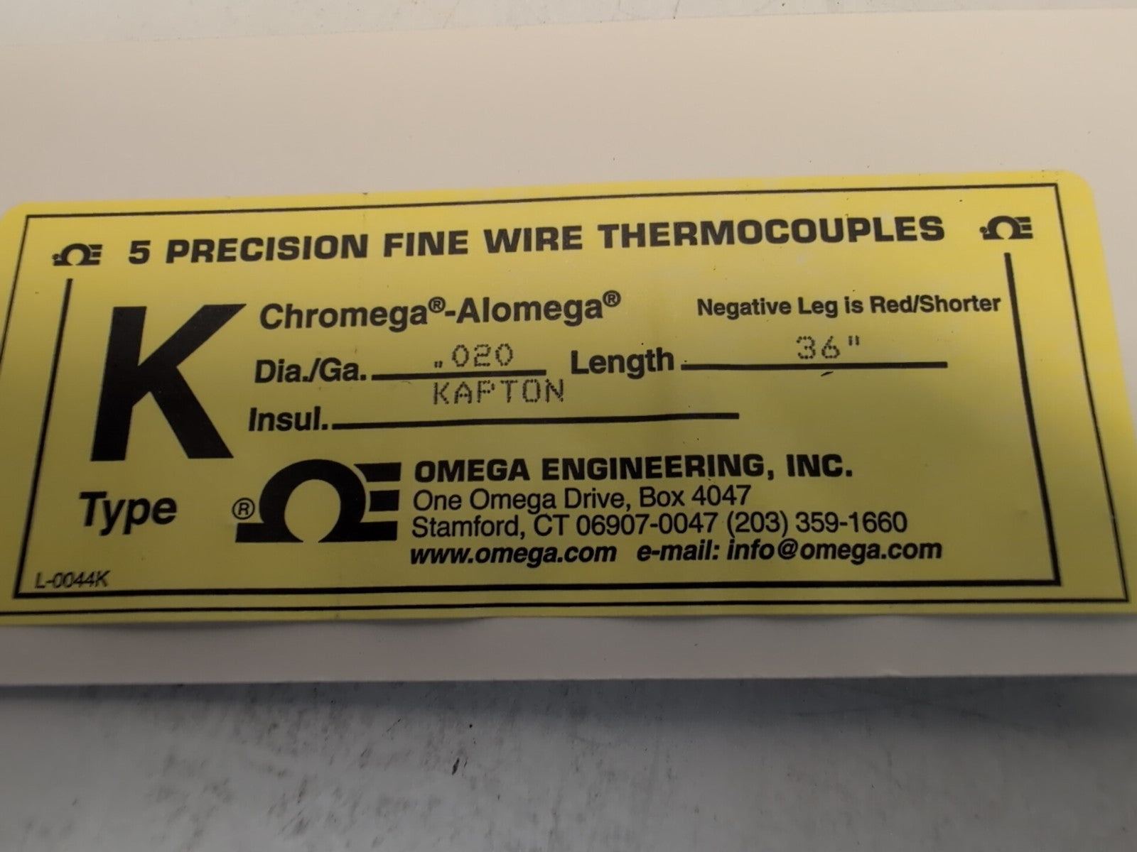 🔥 3X NEW Omega 5TC-KK-K-24-36 Precision Fine Wire Thermocouples -