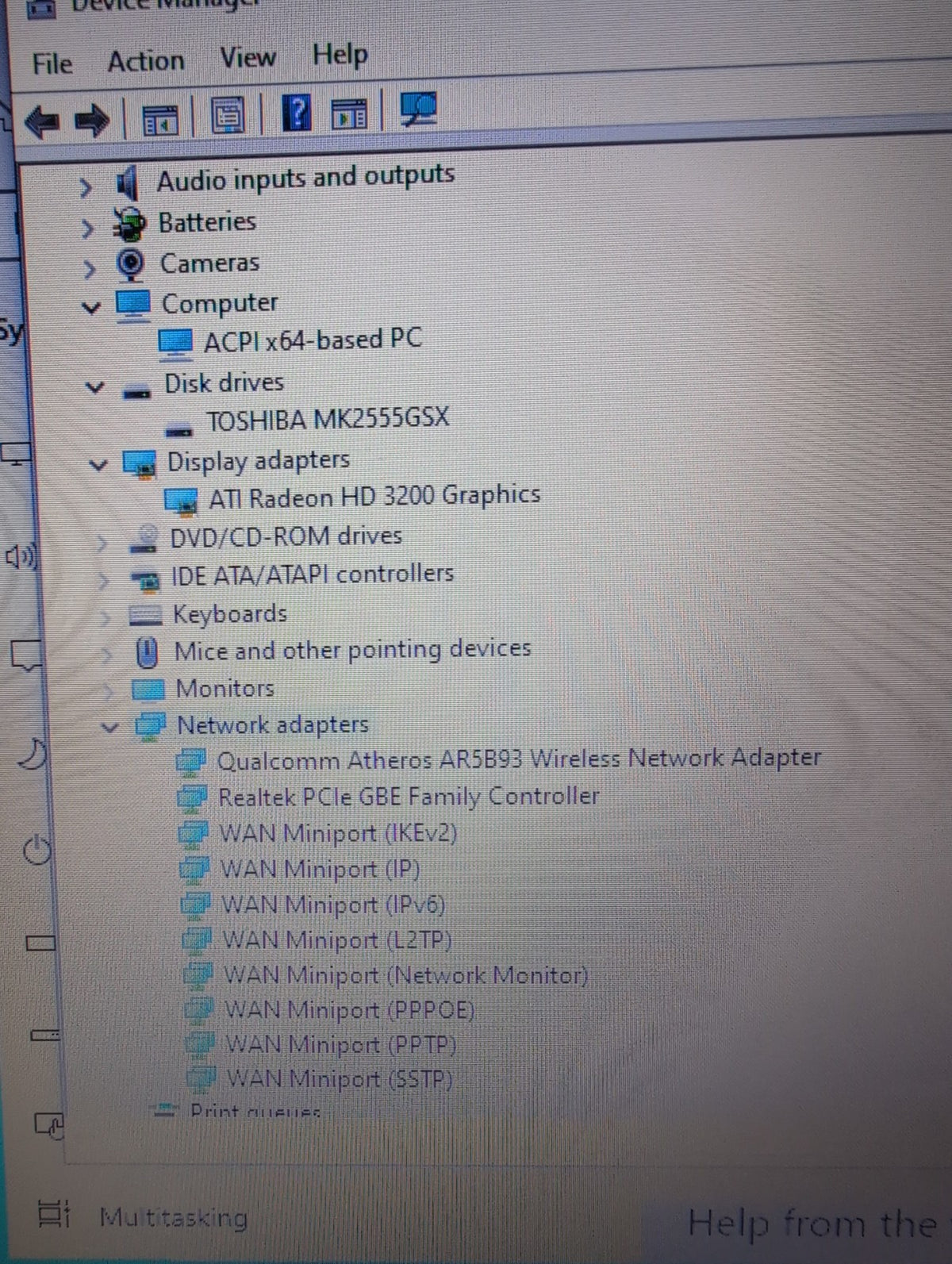 Acer Aspire 5538 15.6" Laptop AMD Athlon L310 CPU / 4GB RAM/ 250GB HDD/ Win10 -