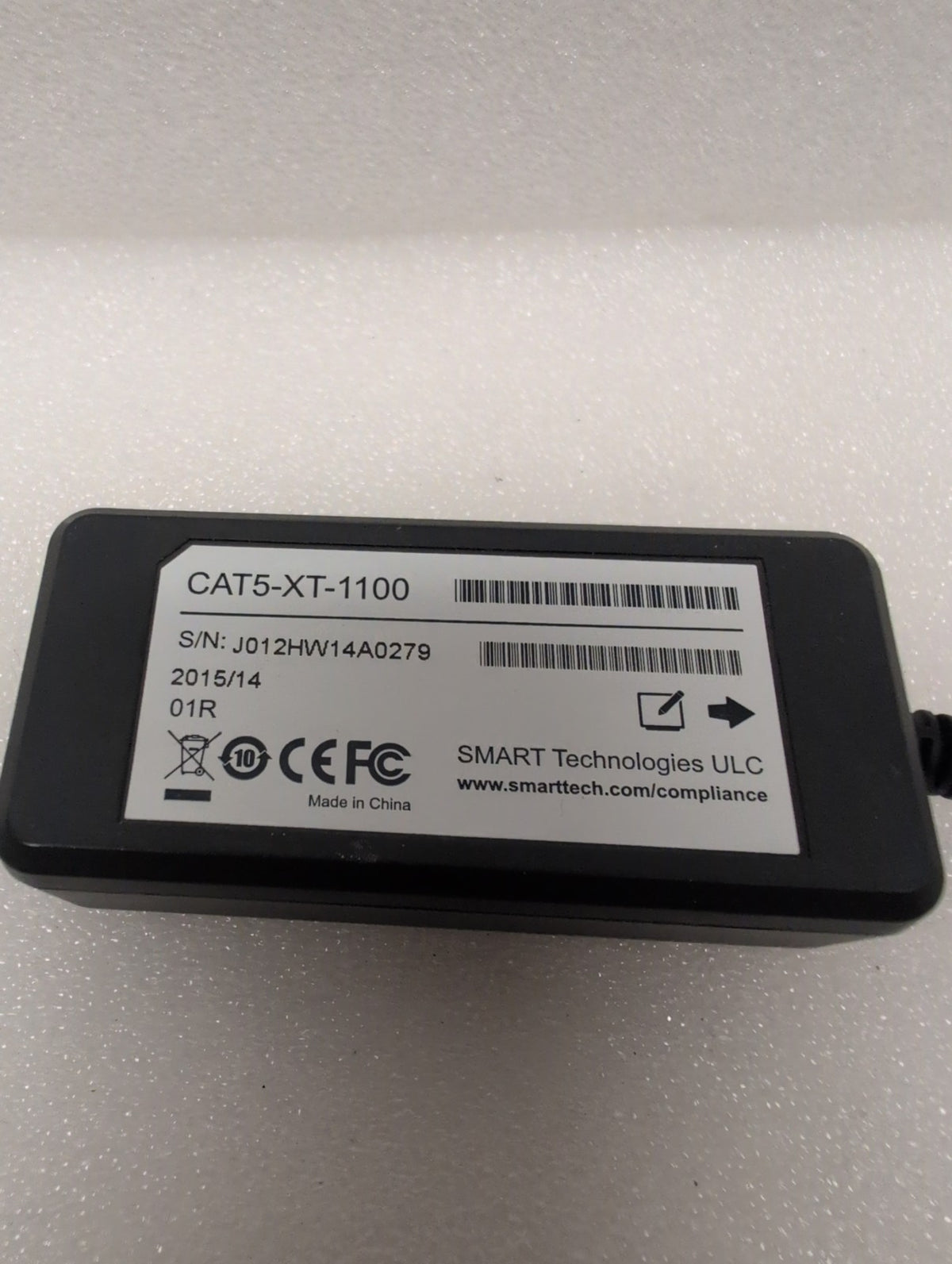 🎸 SMART Technologies CAT5-XT-1100 USB-B to RJ45 CAT5 Extender Adapter Black