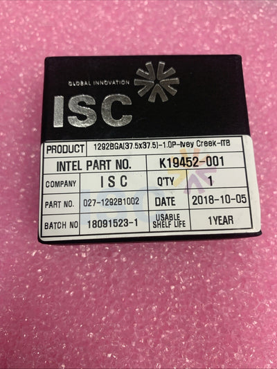 🔥 Intel ISC 1292BGA Test Socket Ivy Creek TB K19452-001 CPU Fixture