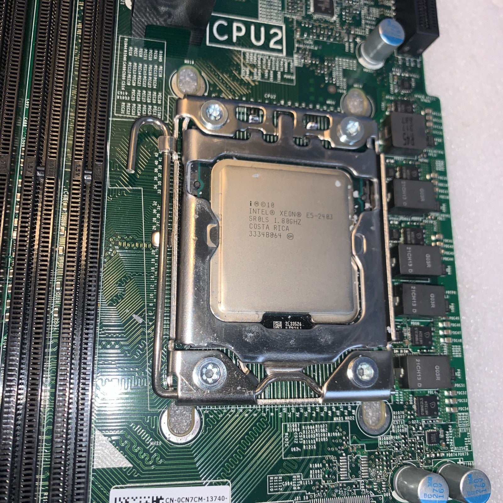 🔥 DELL E93839 1PP0V K7WRR 72XWF VD50G JD6X3 K29HN CN7CM Motherboard + 2 CPUs