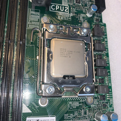 🔥 DELL E93839 1PP0V K7WRR 72XWF VD50G JD6X3 K29HN CN7CM Motherboard + 2 CPUs