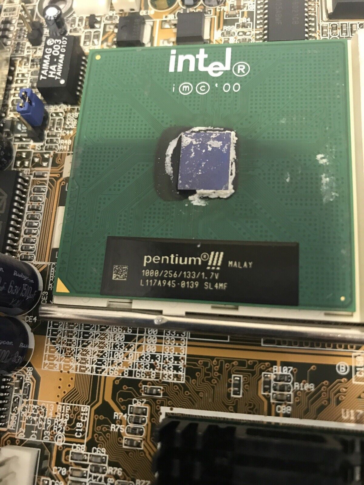 Asus CUSI-FX CUS1-FX Motherboard (with PIII 1000MHZ CPU)