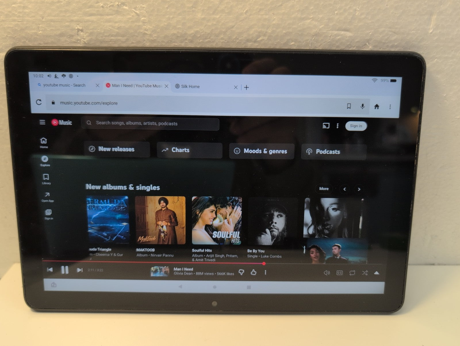 🔥 Amazon Fire HD 10 tablet 11th Generation 10.1" 1080p Full HD 32GB Black -