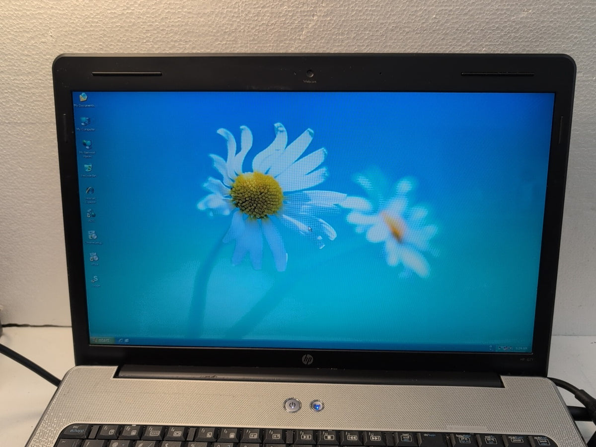 🔥 HP Laptop G71 17. 3" Laptop T4300 2.10GHz/4GB RAM/250GB HDD/WINXP  -