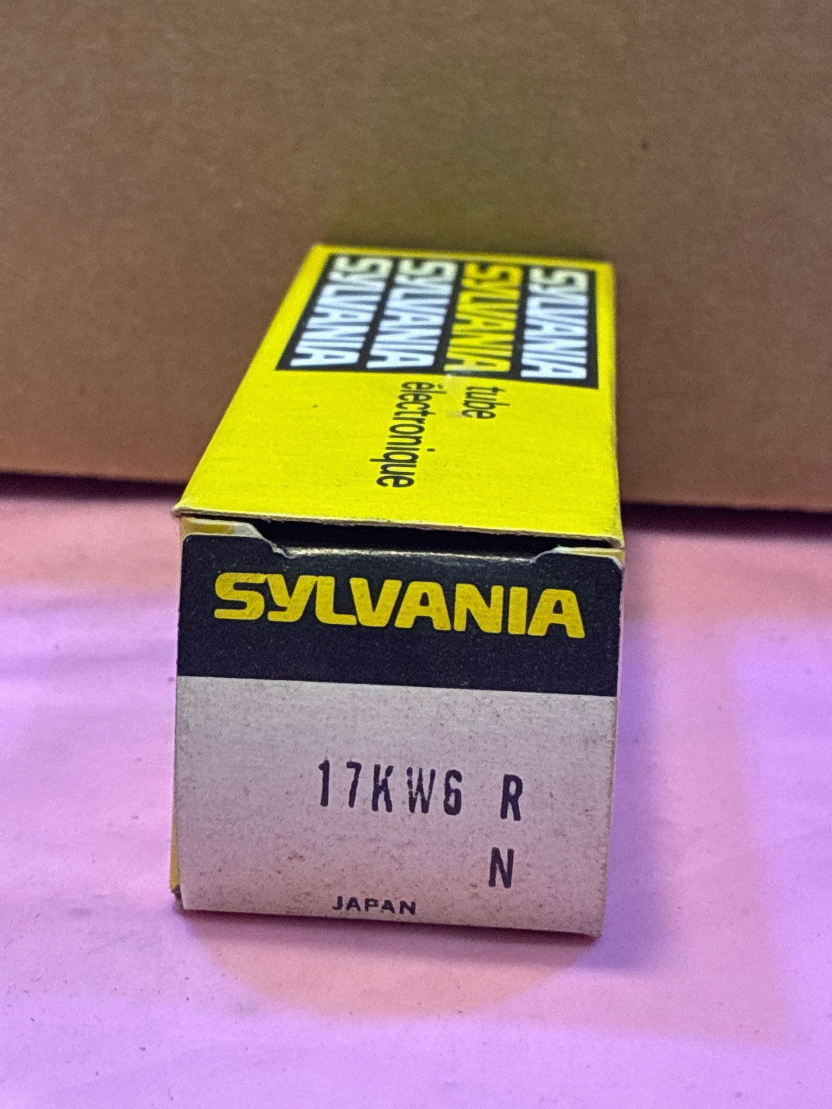 🔥 Sylvania 17KW6 R Vacuum Tube in Original Box - Made in Japan