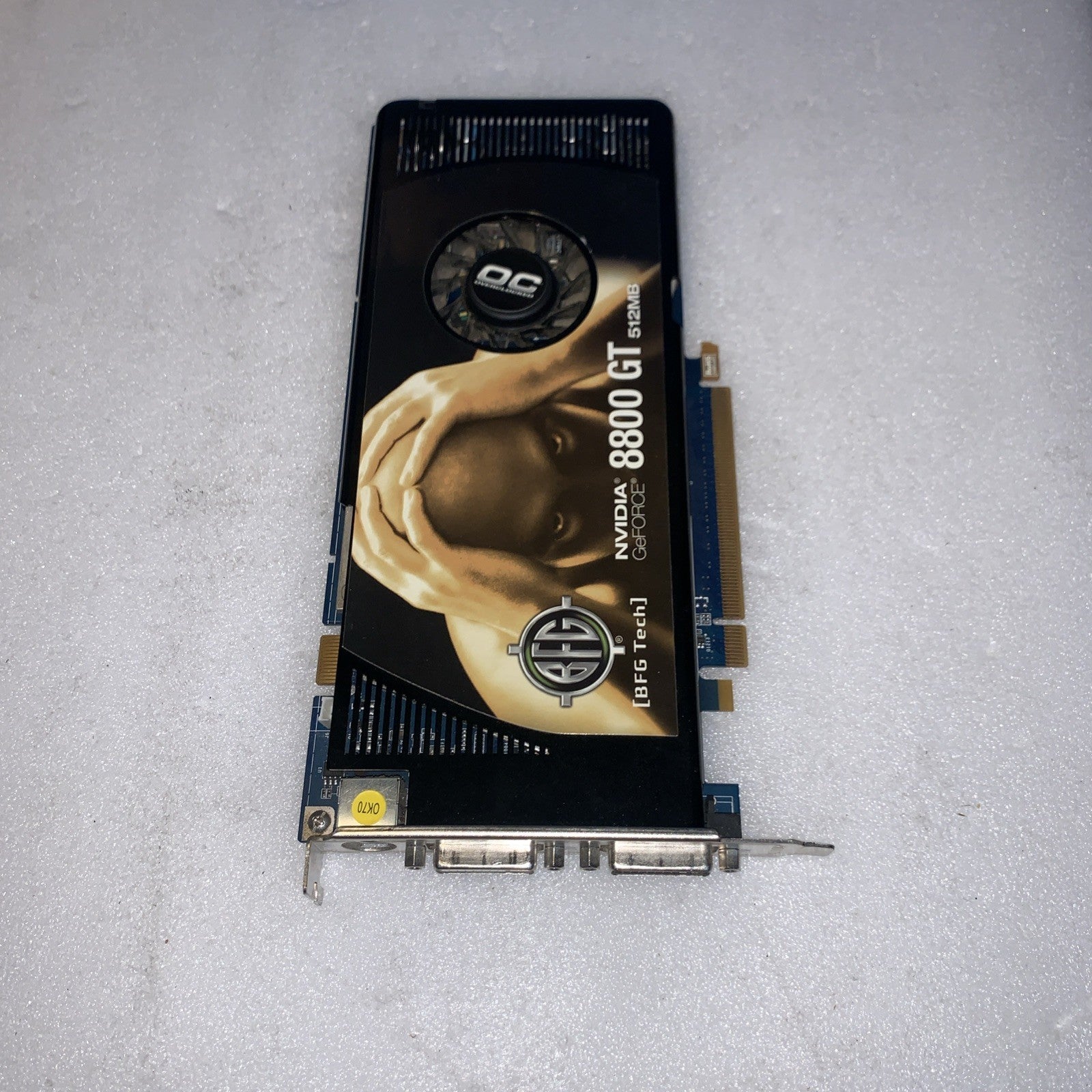BFG NVIDIA GeForce 8800 GT 512MB OC PCIe Vintage Graphics Card Tested