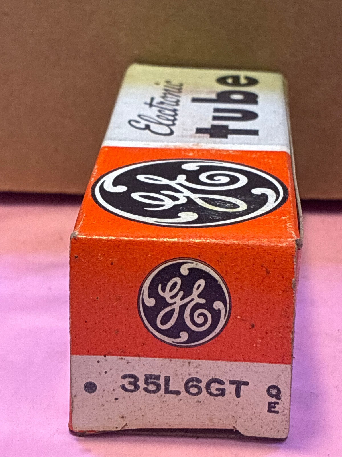 🔥 General Electric GE 35L6GT Vacuum Tube in Original Box Vintage Audio Radio