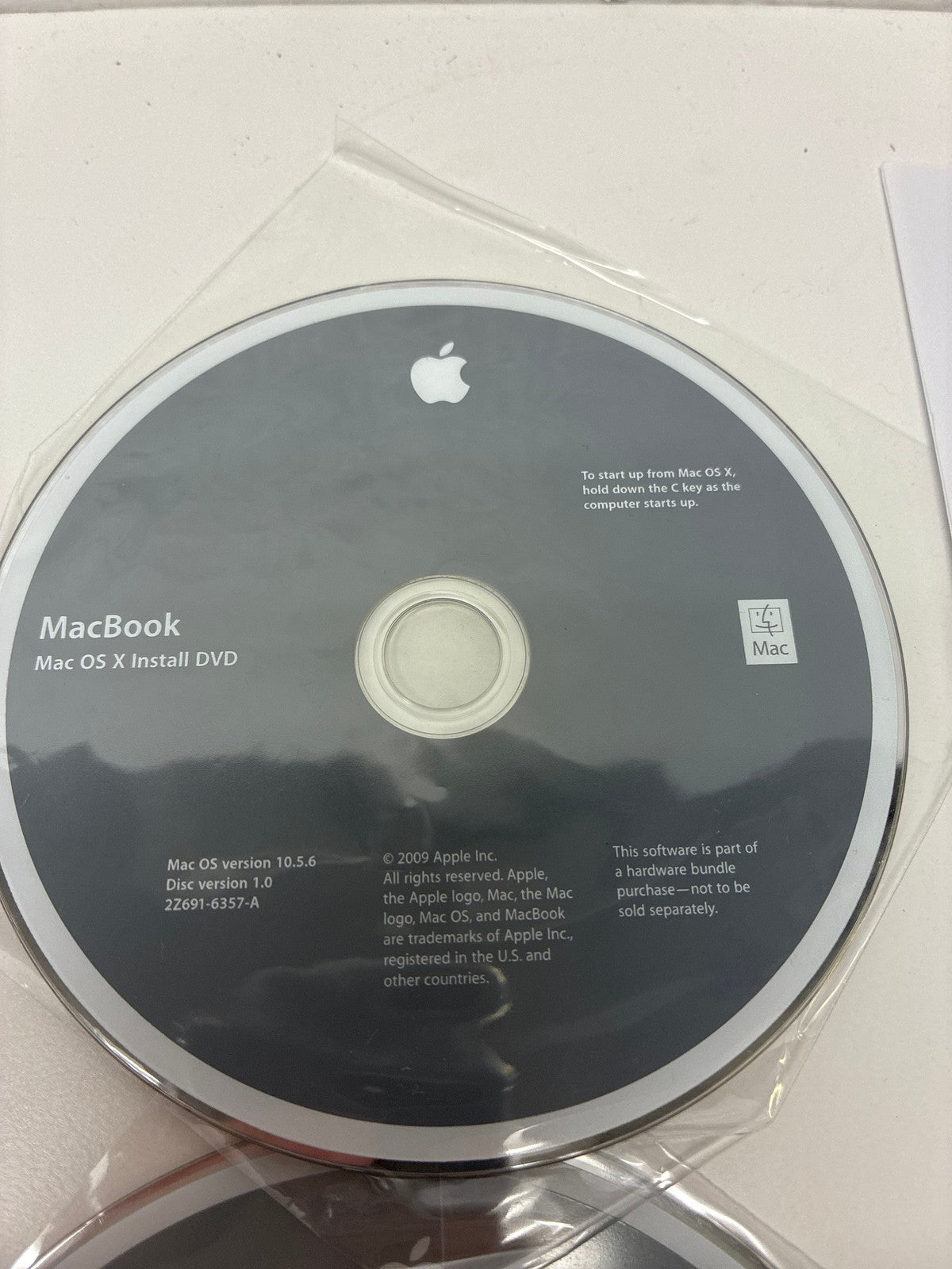 🔥 Apple MacBook Mac OS X 10.5.6 Leopard Install DVD + Applications DVD 2-Disc