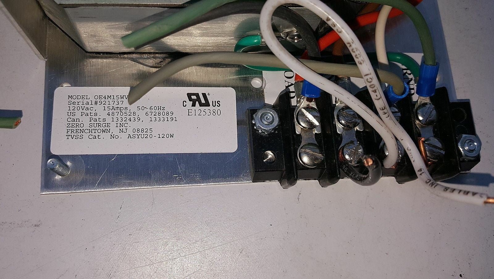 1 x OEM Open Chassis mode surge/noise protection module OE4M15WV120 (120V 15A)