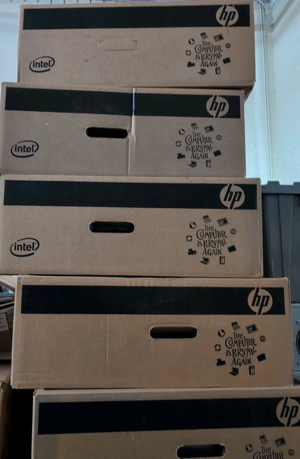 5x NEW IN BOX HP RP5700 DESKTOP Dual E2160/2GB/160GB HDD/Parallel/Serial/WinXP -