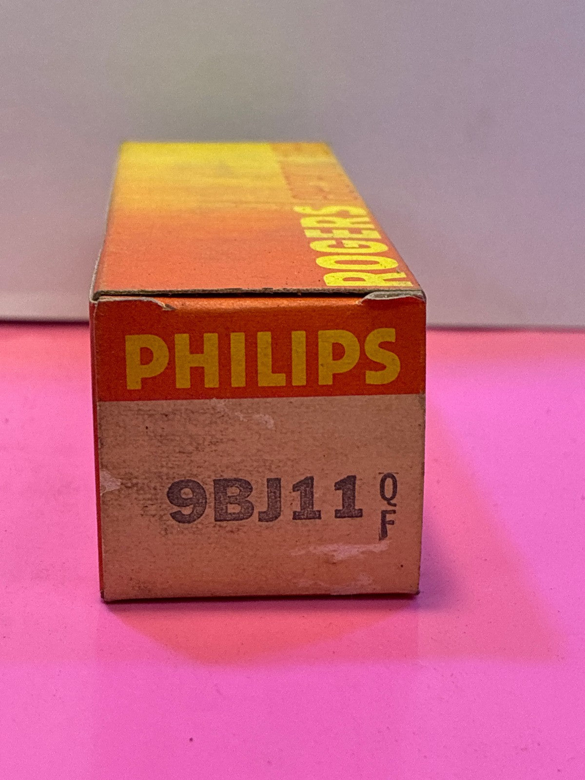 🔥 Philips Rogers 9BJ11 QF Vacuum Tube NOS in Original Box Compactron