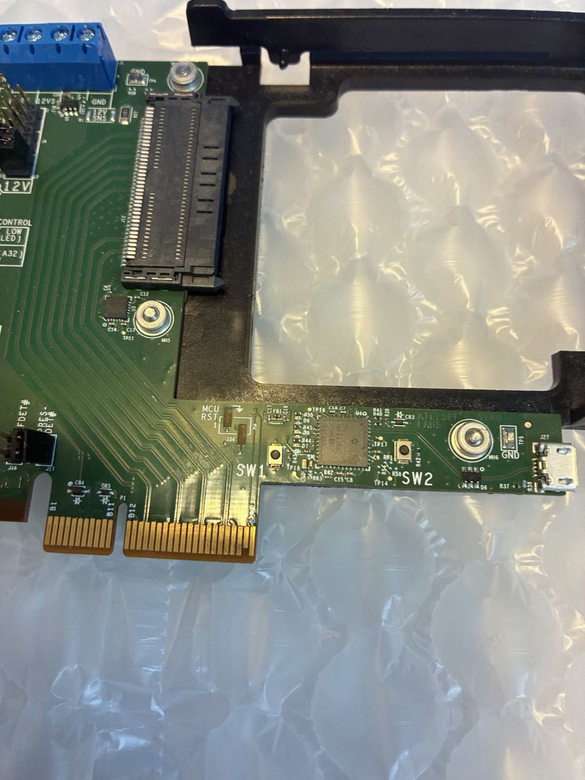 🔥 Intel NVMe U.2 Drive Validation and Power Interposer Board J76574-001