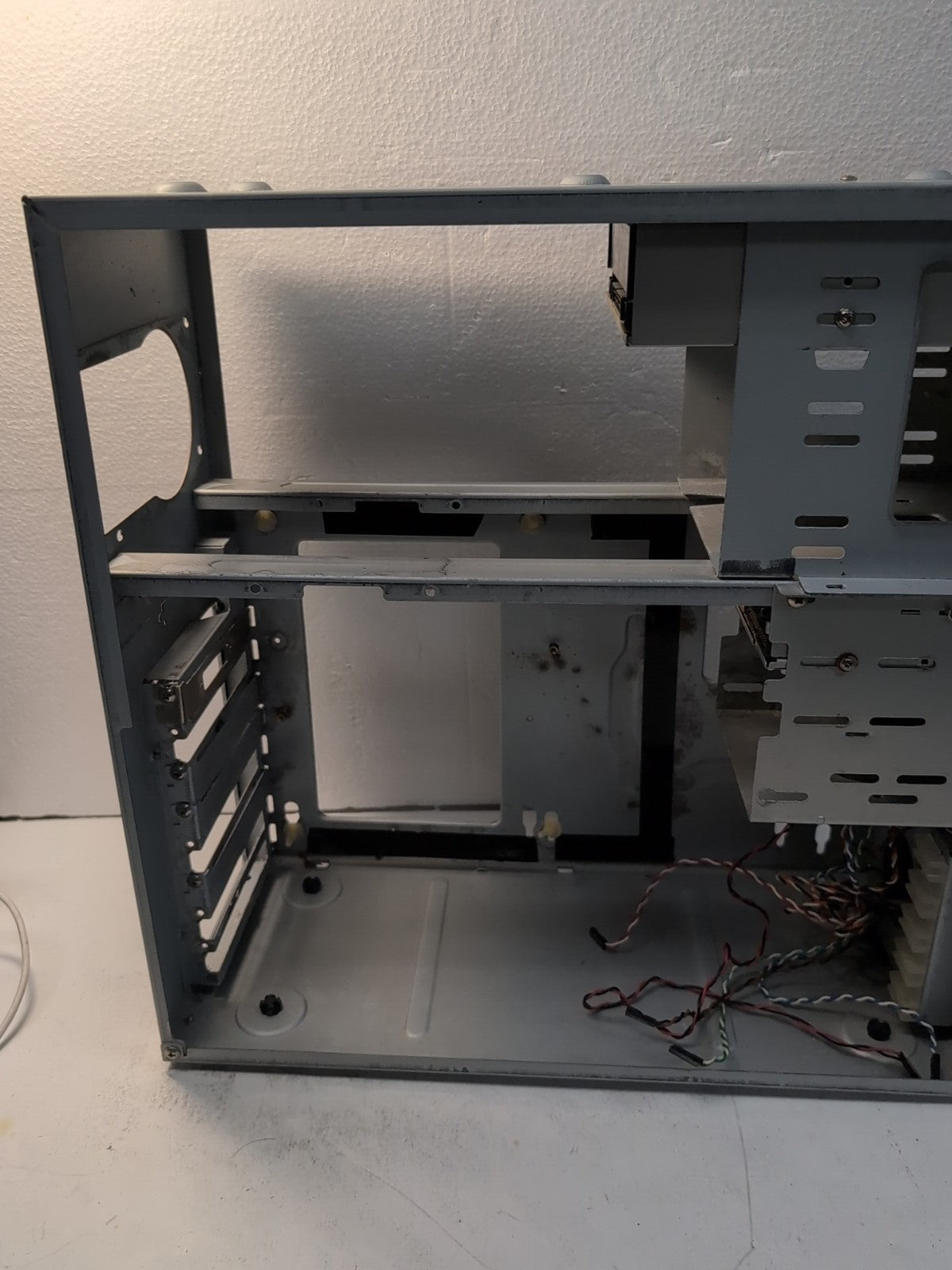 🔥 Vintage iMAX T2P166V AT Middle Tower Computer Case (For DIN-5 Keyboard ) -