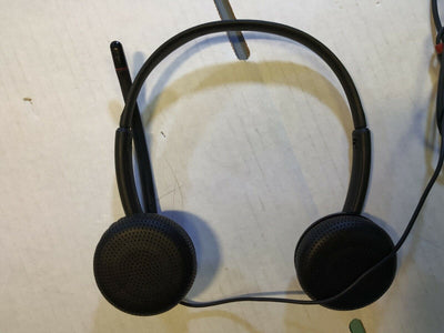 - (NICE) 4x Plantronics Blackwire C325 /300 DA Stereo USB-A Headset Tested