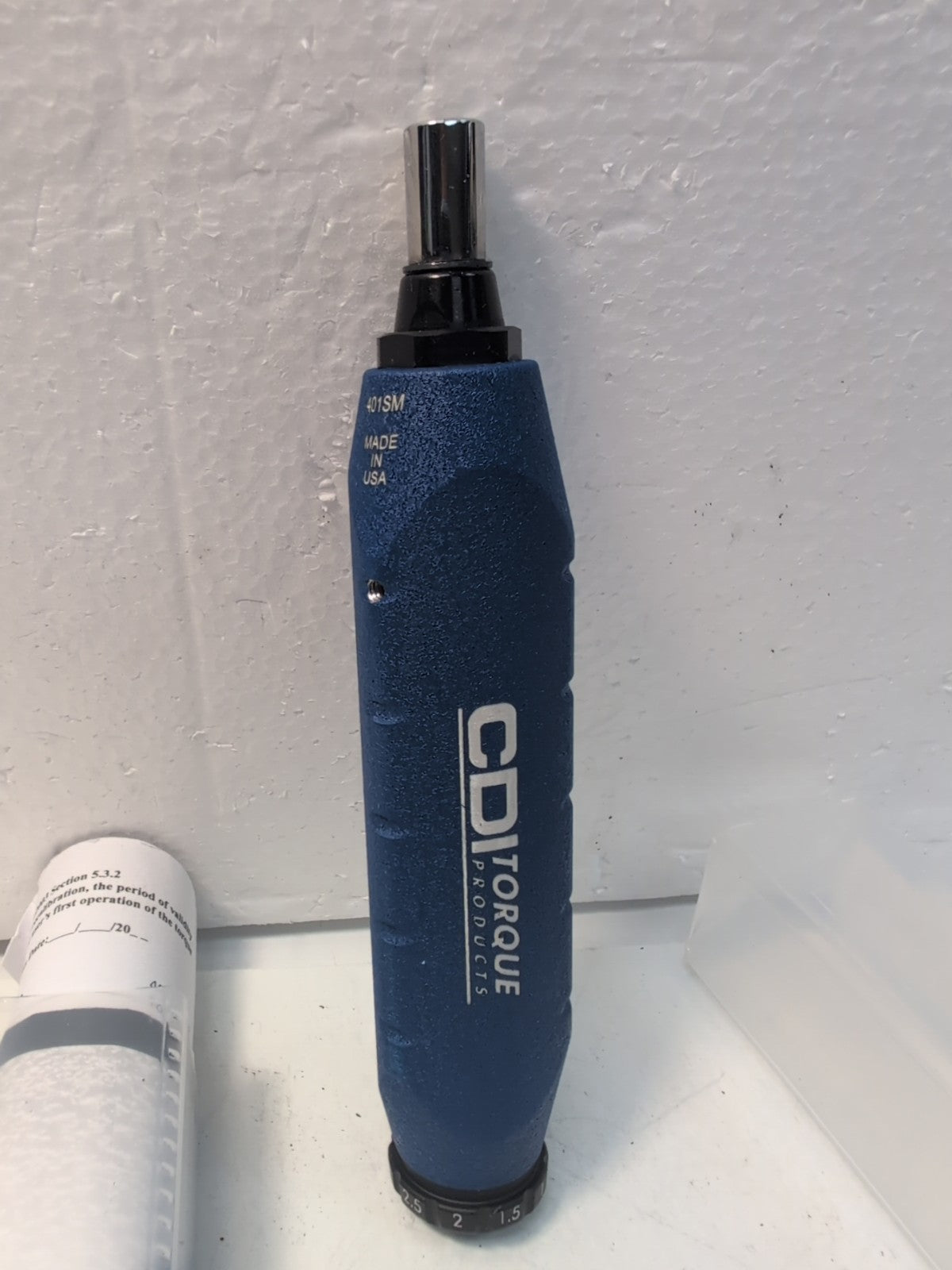🔥 Unused CDI Torque Products 401SM-CDI Torque Wrench 8-40 in-lb Precision Tool-