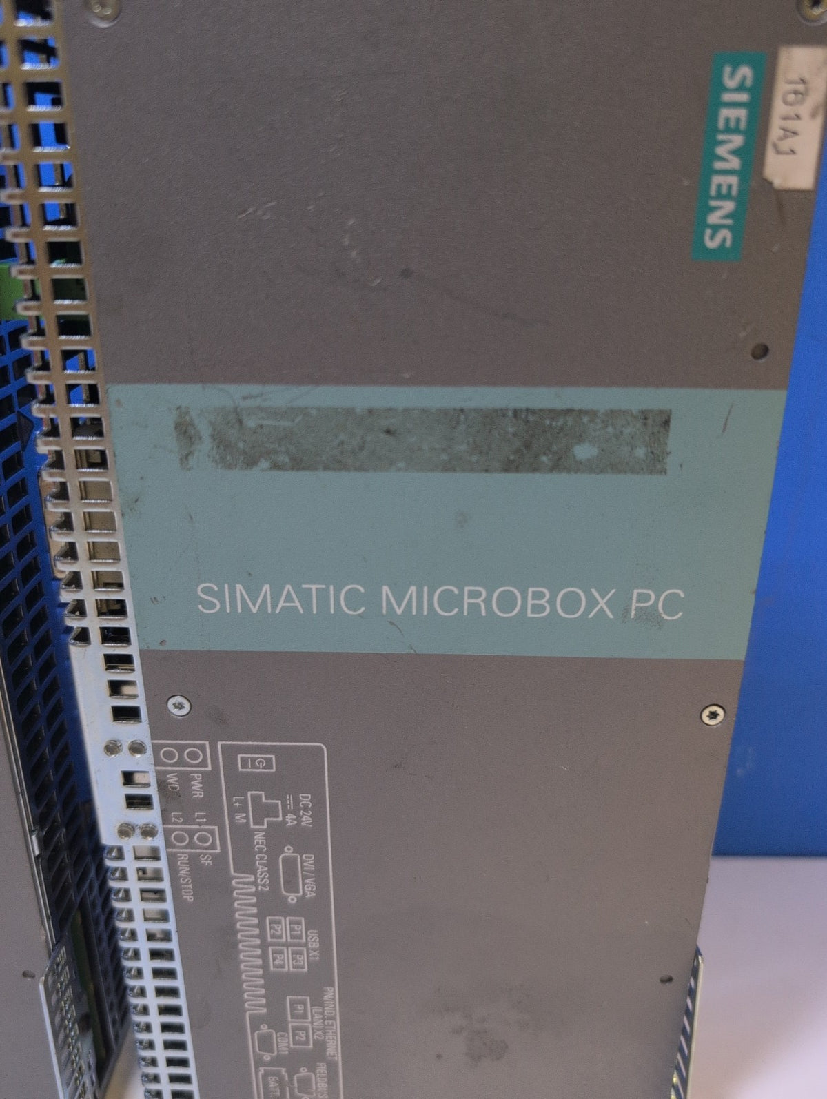 2x SIEMENS SIMATIC MICROBOX PC IPC427C 6ES7647-7BE40 C2D CPU/4GB (NO CF CARD) -