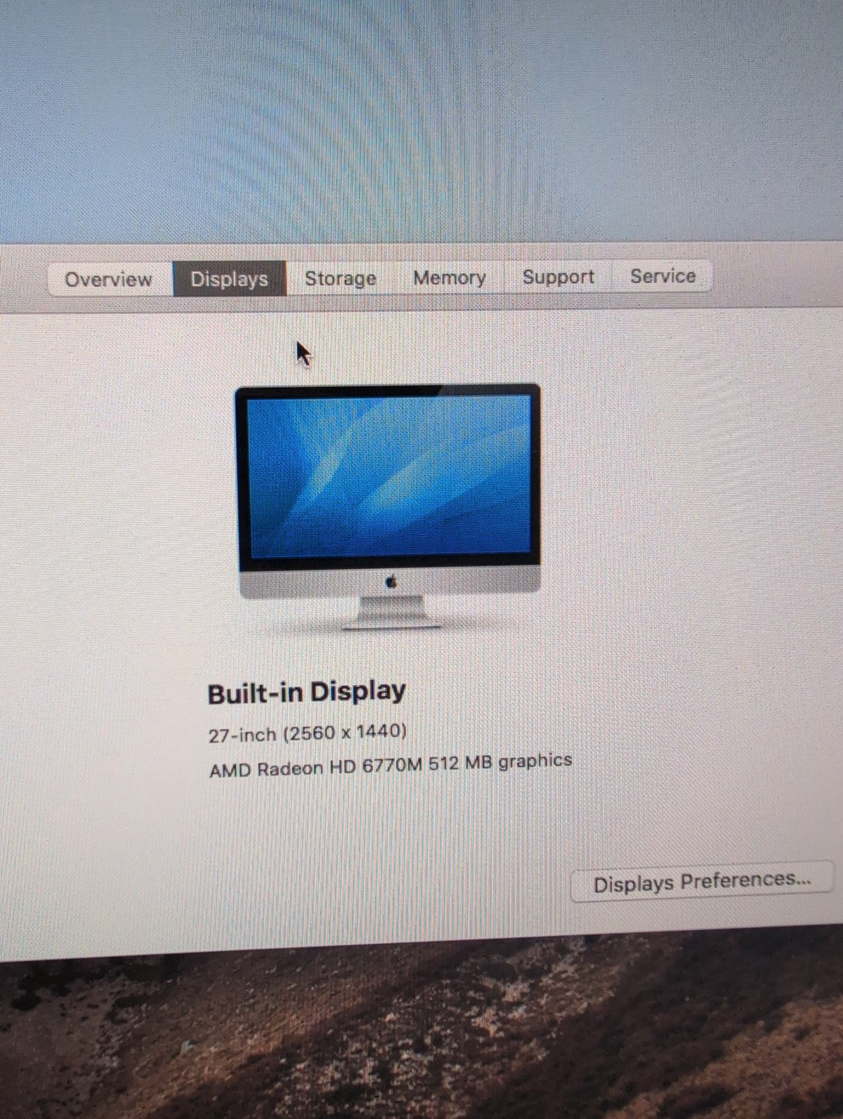🎸 Apple iMac 27-inch A1312 Mid 2011 Intel Core i5 2.7GHz 8GB 480GB SSD