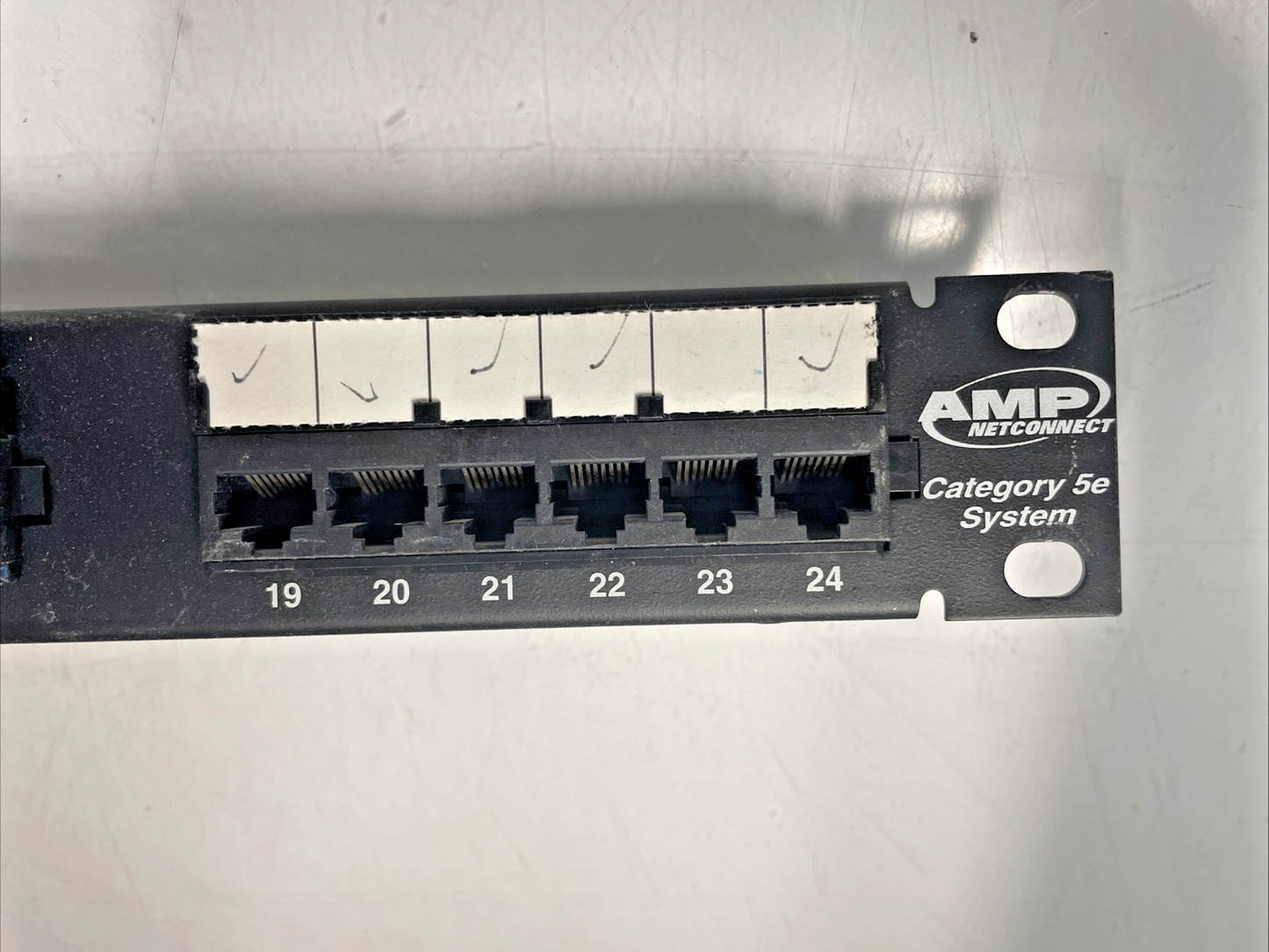 🔥AMP NETCONNECT CAT 5E SYSTEM 406330-1 PATCH PANELS 24 PORT   +