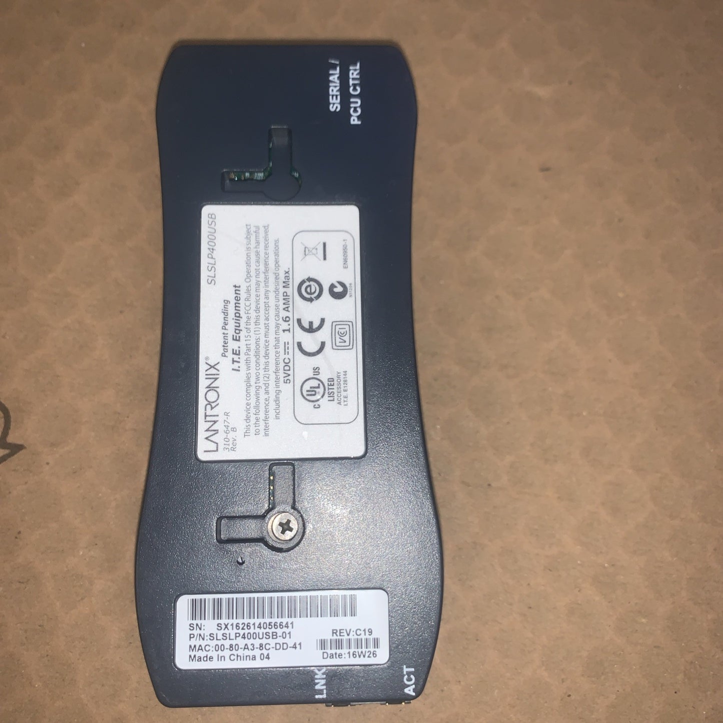 Lantronix Spider Duo SLSLP400USB USB SecureLinx KVM Switch (No power adapter)