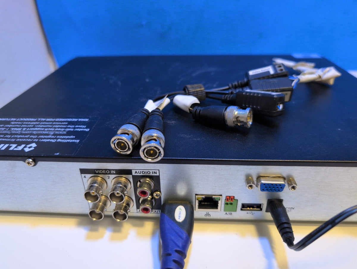 🎸 FLIR M5104-D 4-Channel MPX DVR 4MP Quad HD Security Recorder  (NO HDD,AS IS)