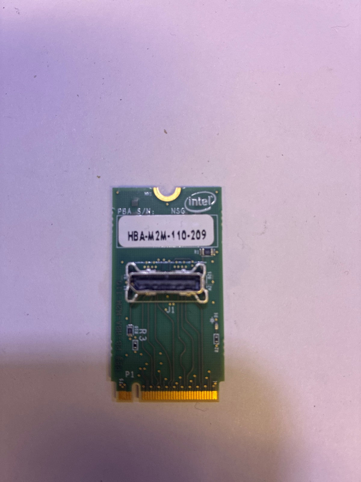 🔥 Intel HBA-M2M-110-209 M.2 Network Card NSG Used