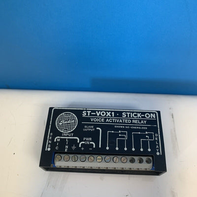 RDL ST-VOX1 VOICE OPERATED ACTIVATED RELAY STVOX1