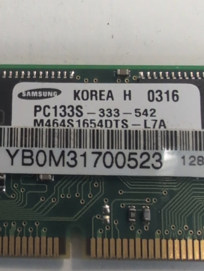 🔥   128MB Samsung Laptop Memory M464S1654DTS SDRAM PC133S For Apple iBook G3 -