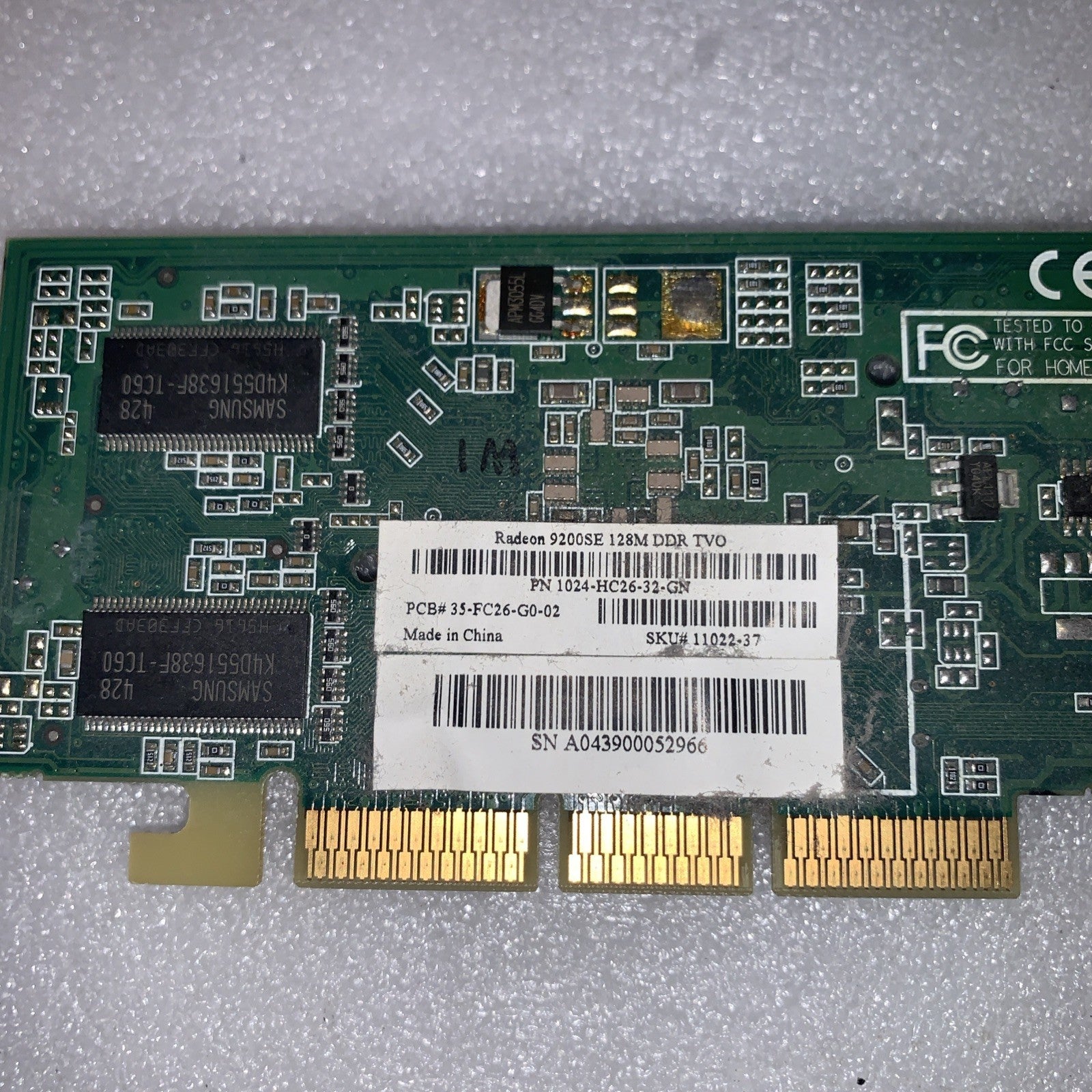 🔥 ATI Radeon 9200SE 128MB DDR TVO PCI Video graphics card