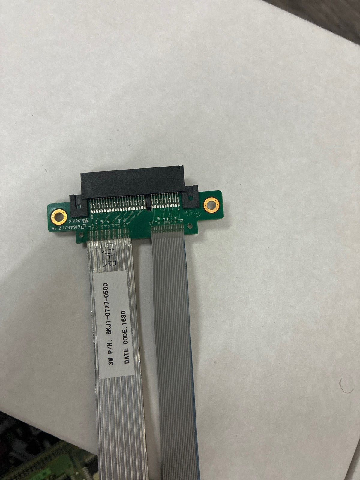 🔥 3M PCIe x4 Flexible Ribbon Riser Extension Cable 8KJ1-0727-0500 18in