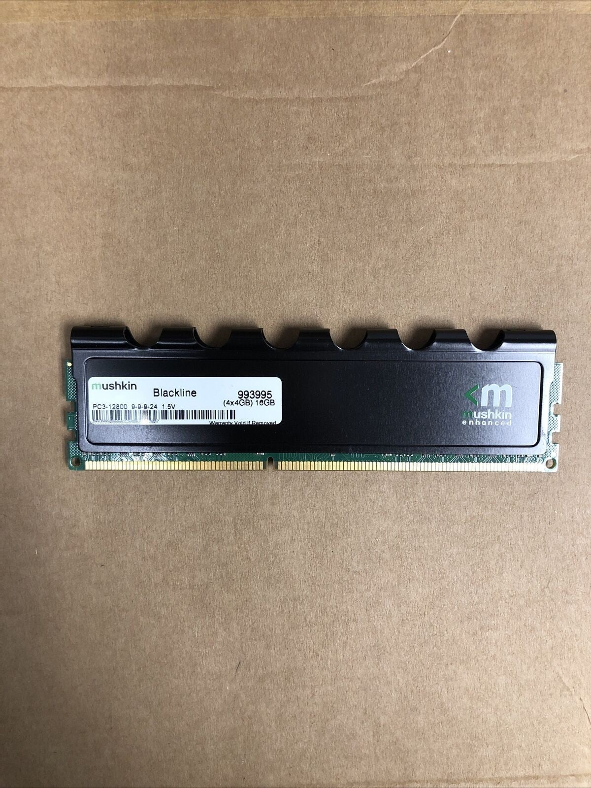 +MUSHKIN BLACKLINE 4GB DDR3 PC3-12800 Ram