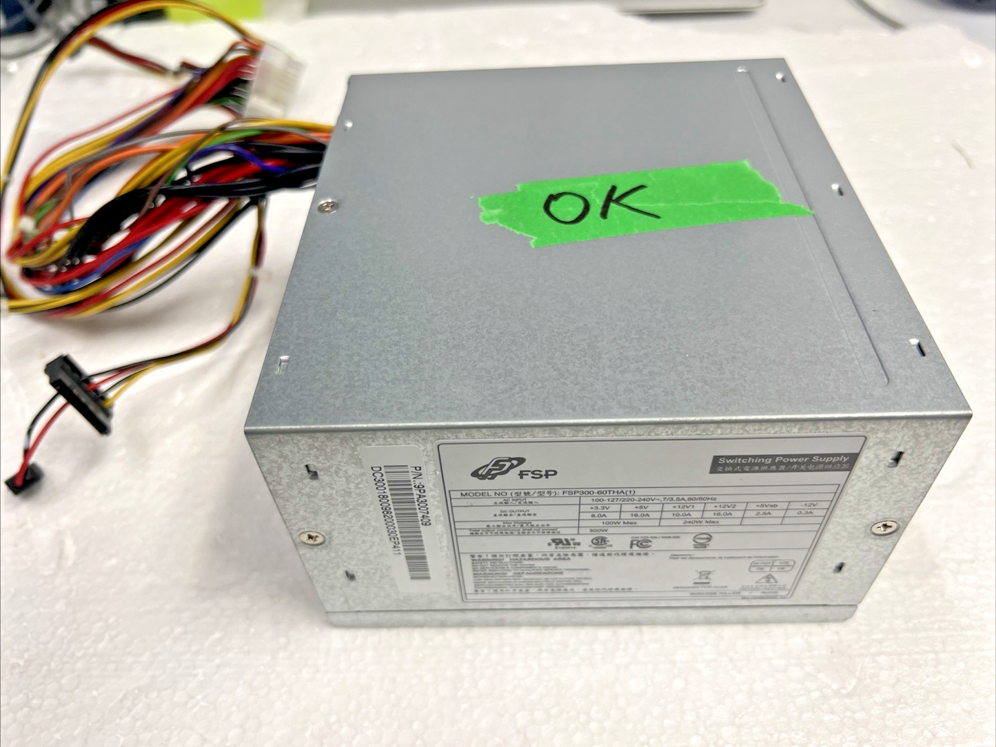 🔥 FSP300-60THA(1) 24+4 Pin Power Supply Unit 9PA3007409 #