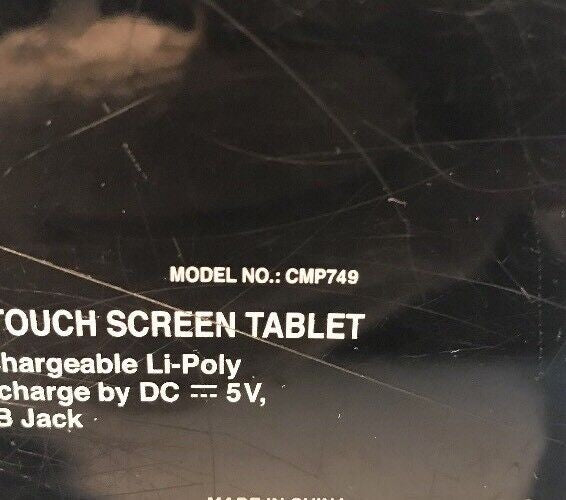 - CRAIG DUAL CORE WIRELESS 7" TOUCH SCREEN TABLET PC  CMP749 