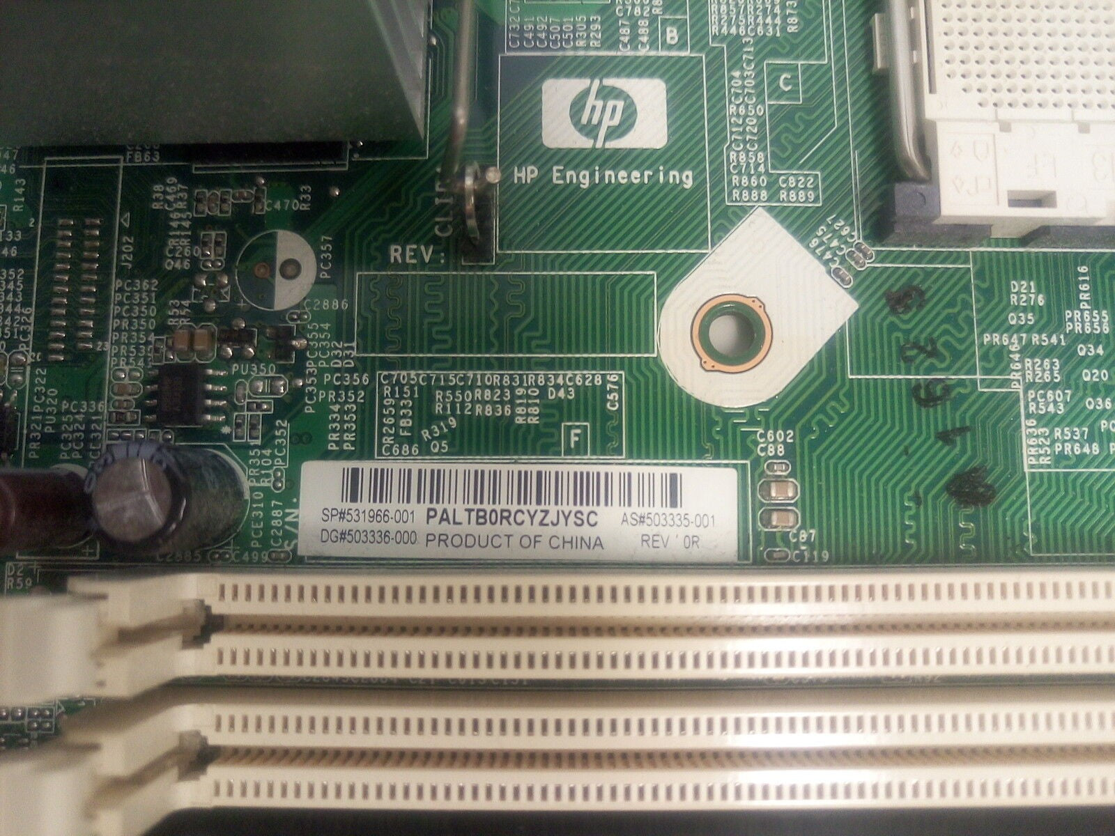 1x  HP  6005 Pro SFF Socket AM3 Motherboard 503335-001 531966-001 @@@