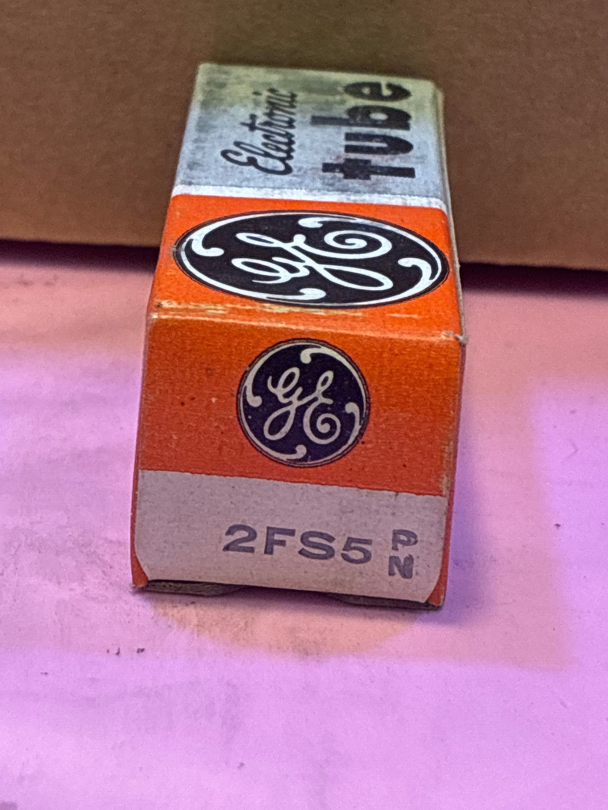 🔥 General Electric GE 2FS5 Electronic Vacuum Tube in Original Box Vintage NOS