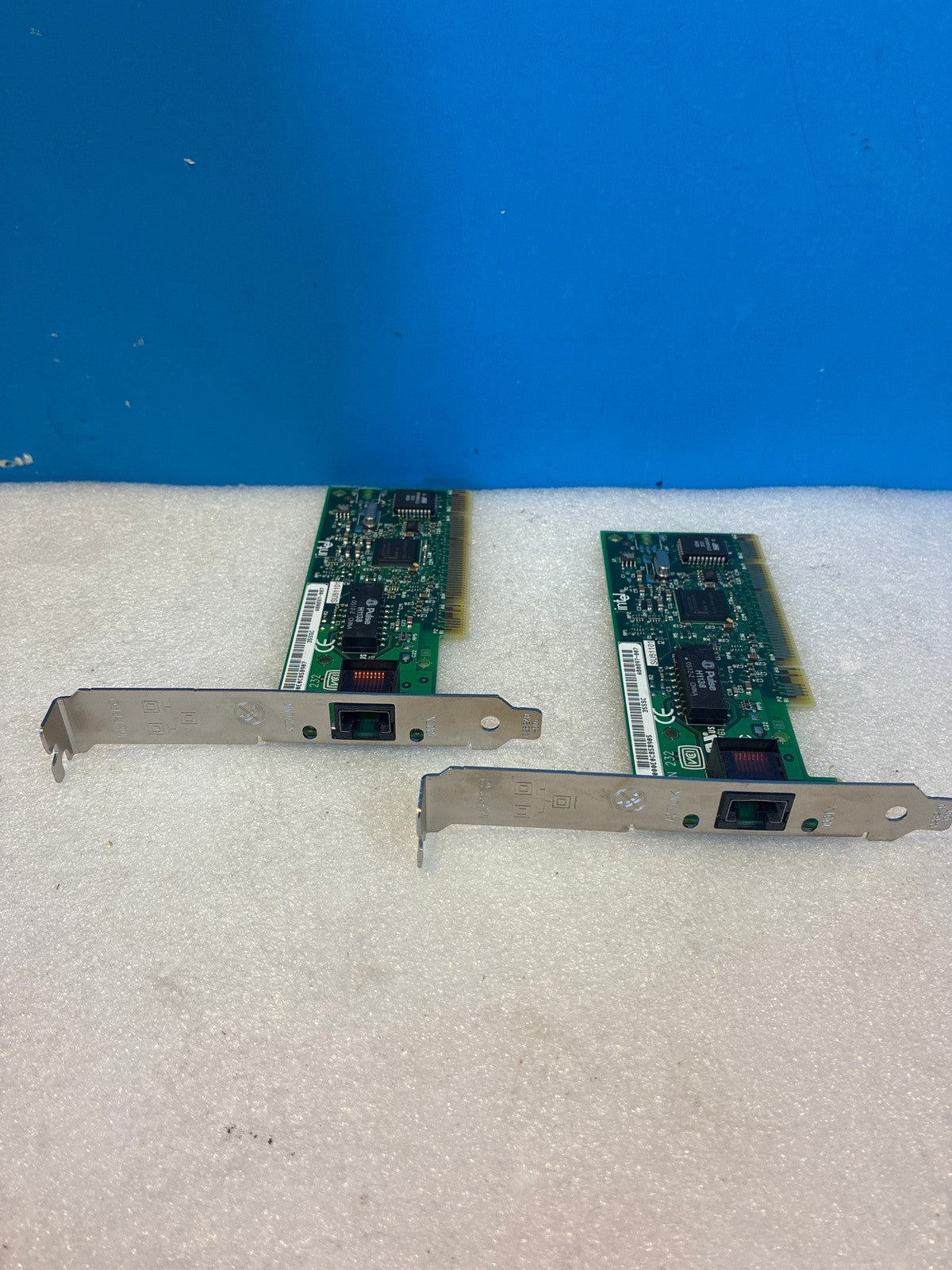 🔥 Intel PRO/100 M Desktop Adapter AB0897-007 PCI Ethernet Card Lot of 2
