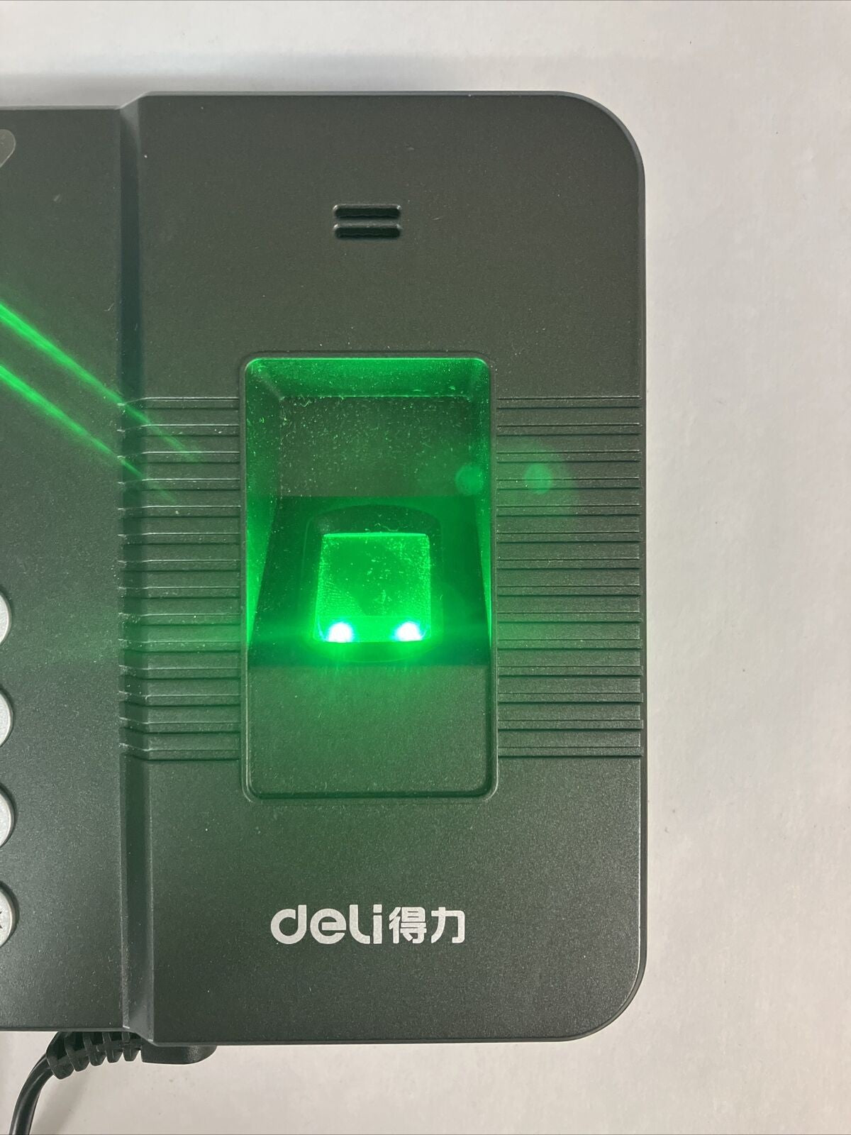 Deli model 3960 Fingerprint Attendance Machine (Chinese Language) *Tested* ~