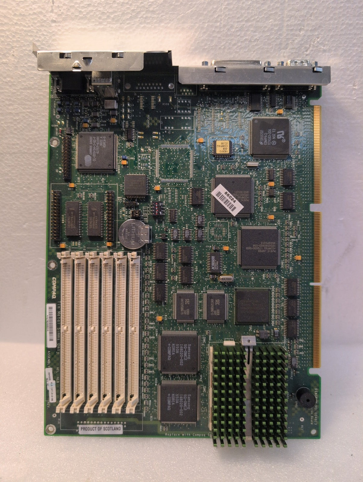 🎸 Compaq System Board 004914-001 Motherboard for Compaq 5100 Vintage PC