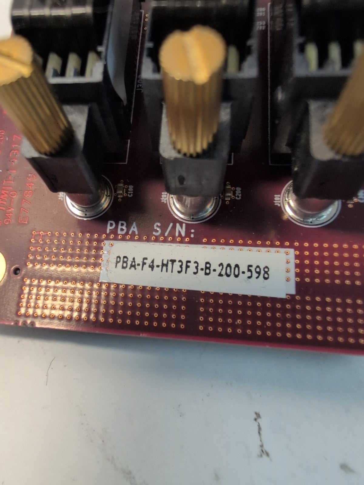 Intel NVM Solutions Type B Prototype Test Interposer PB-F4-HT3F3-B-200 + cable -