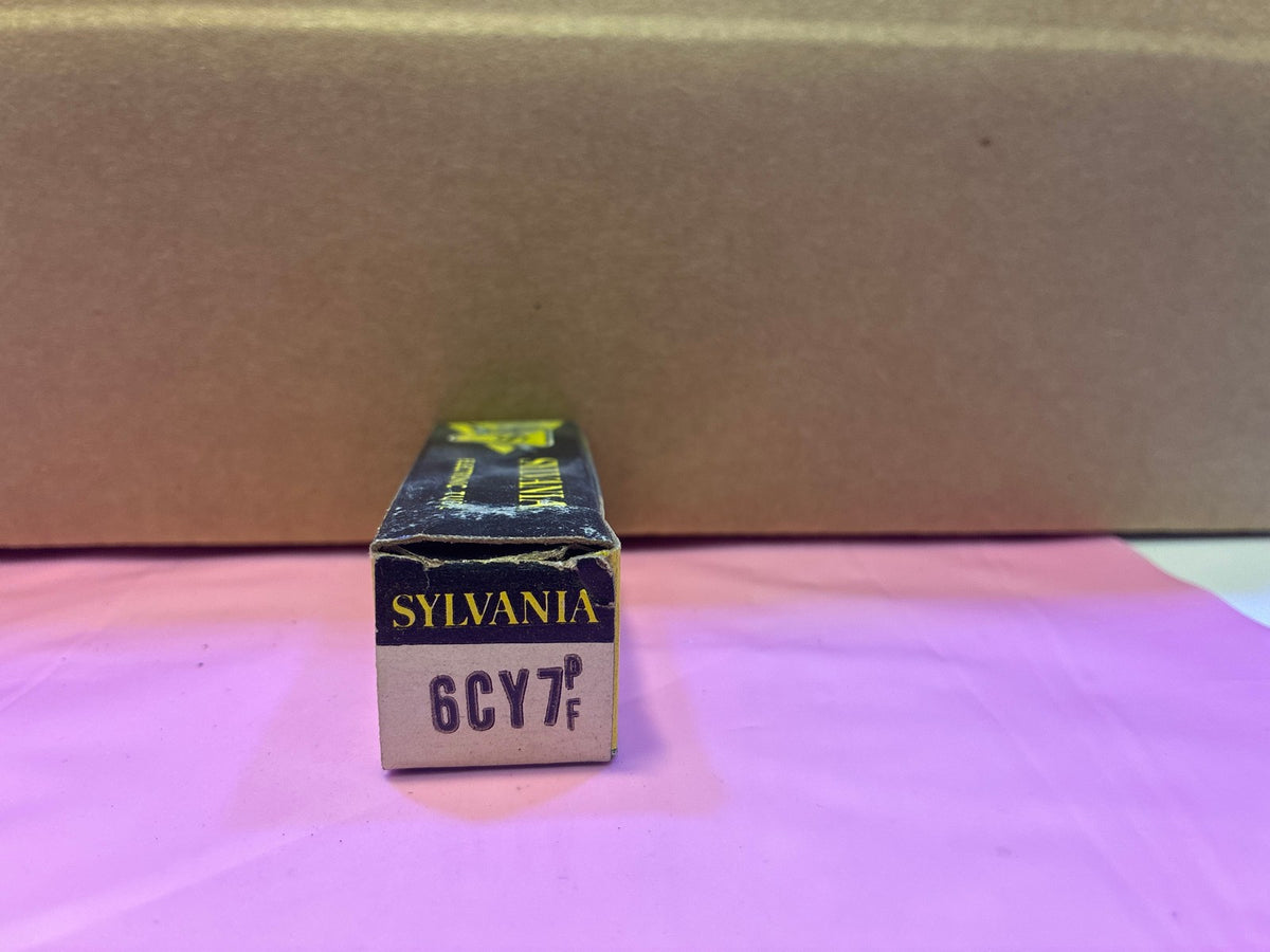 🔥 Sylvania 6CY7 Dual Triode Vacuum Tube in Original Box Vintage Audio