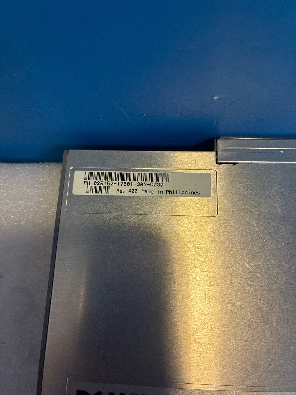 🔥 Dell FDDM-101 Floppy Drive Module 7T761-A01 Slim Laptop Bay NEC Silver