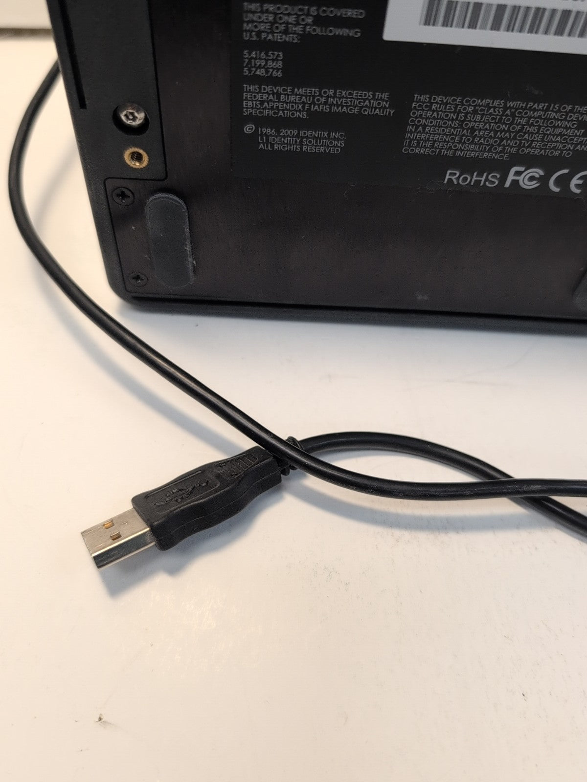 🔥 L-1 Identity Solutions TP-4101 USB Live Scan Device biometric  -