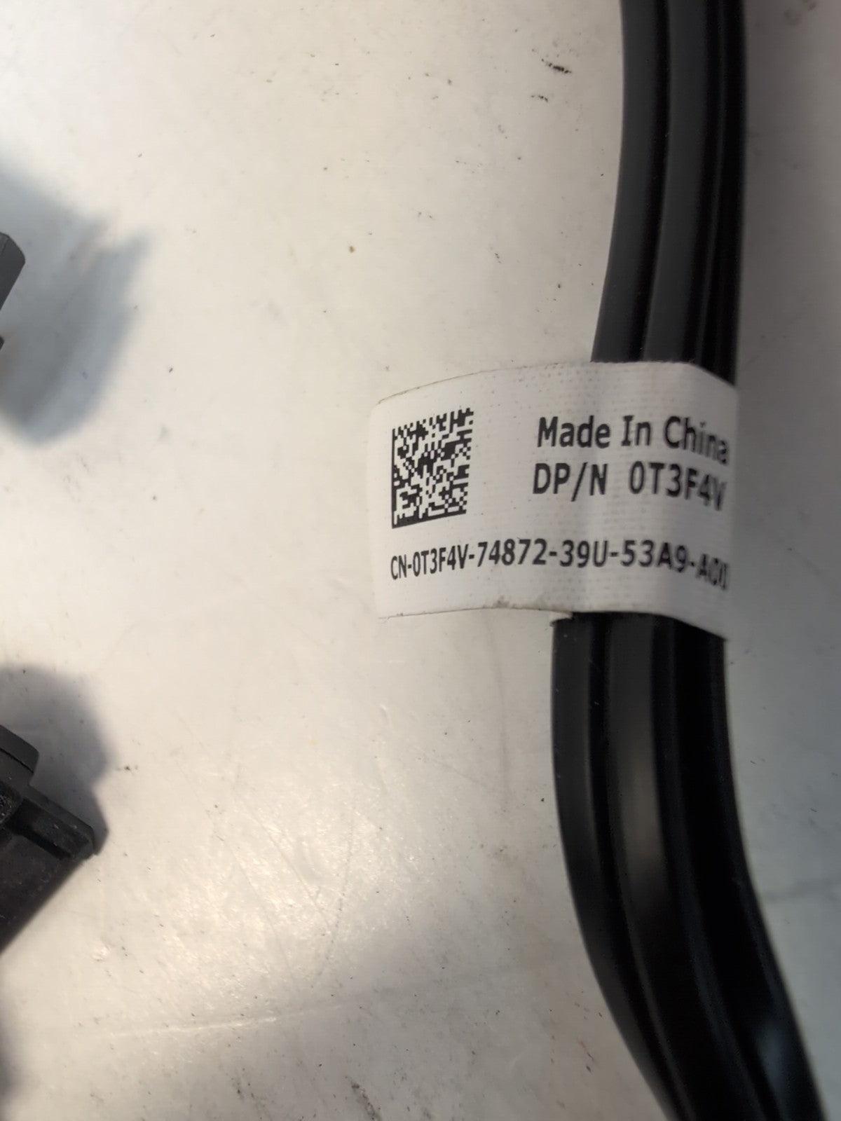 🔥 Dell Mini SAS SFF-8087 to Dual SAS SFF-8482 Cable with SATA power  T3F4V -