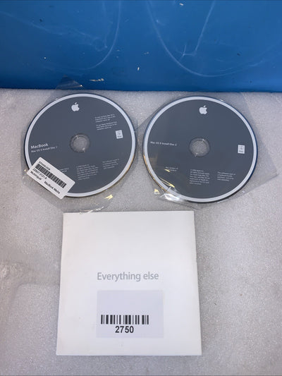 Apple MacBook Pro 13” Mac OS X 10.6.3 Restore DVD Set