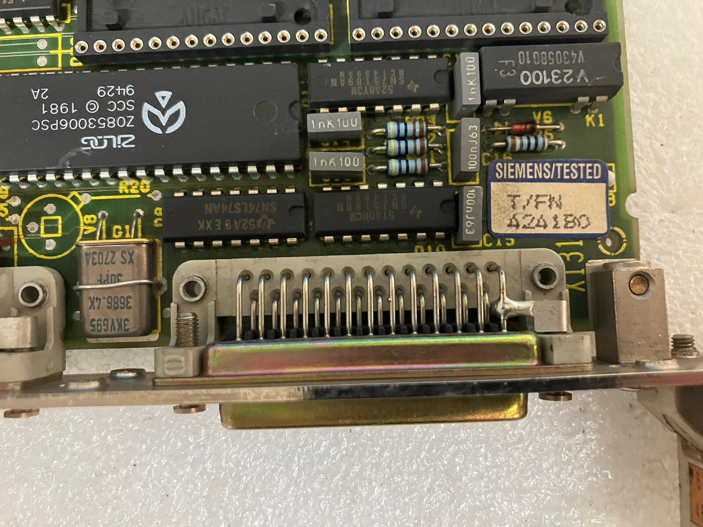 ~SIEMENS Erzeugnisstand 570 204 9304.00 Circuit Board CPU Card CF32265  *tested*